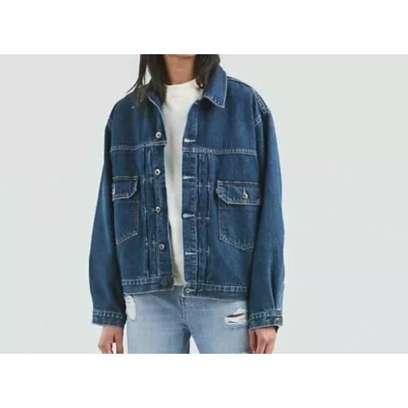 LEVI MADE & CRAFTED® Love Letter Trucker Jacket SIZE M~NWT $248